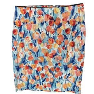 Talbots Multicolor Floral Print Accessory